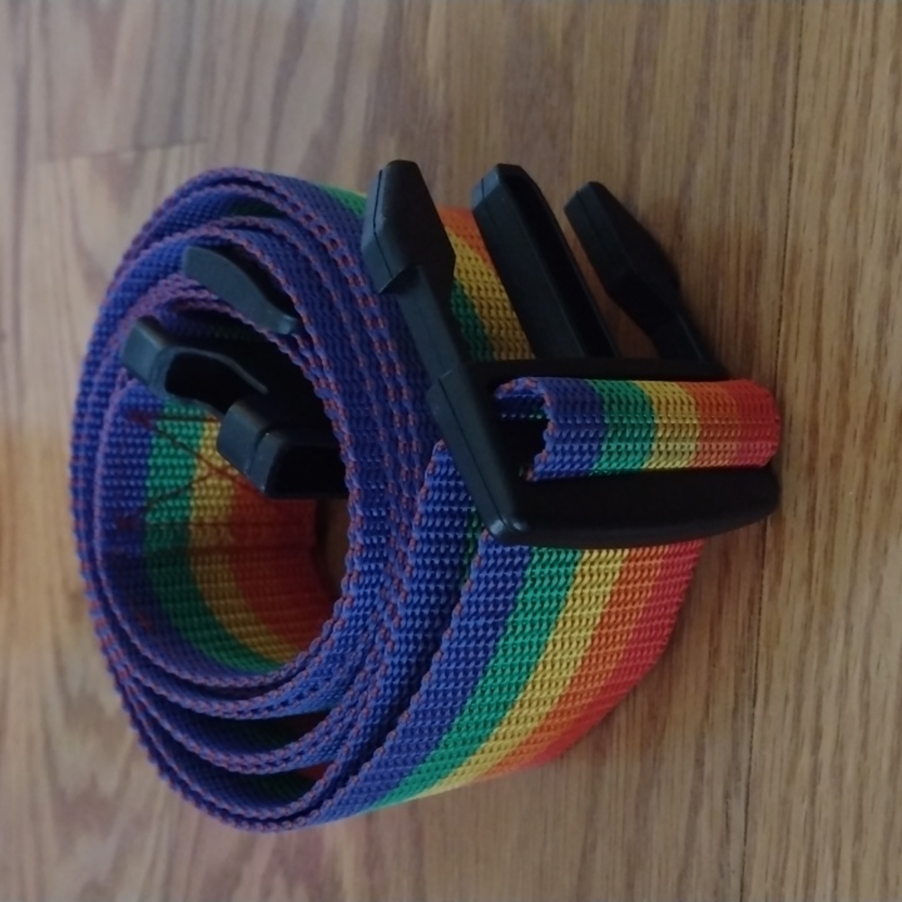 Rainbow Luggage Strap